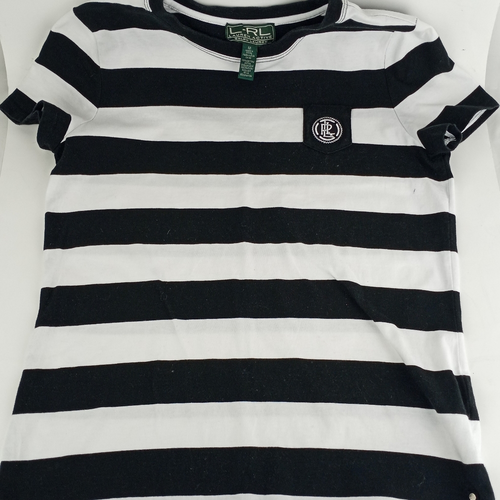 L-RL Woman's Short Sleeve Shirt Medium